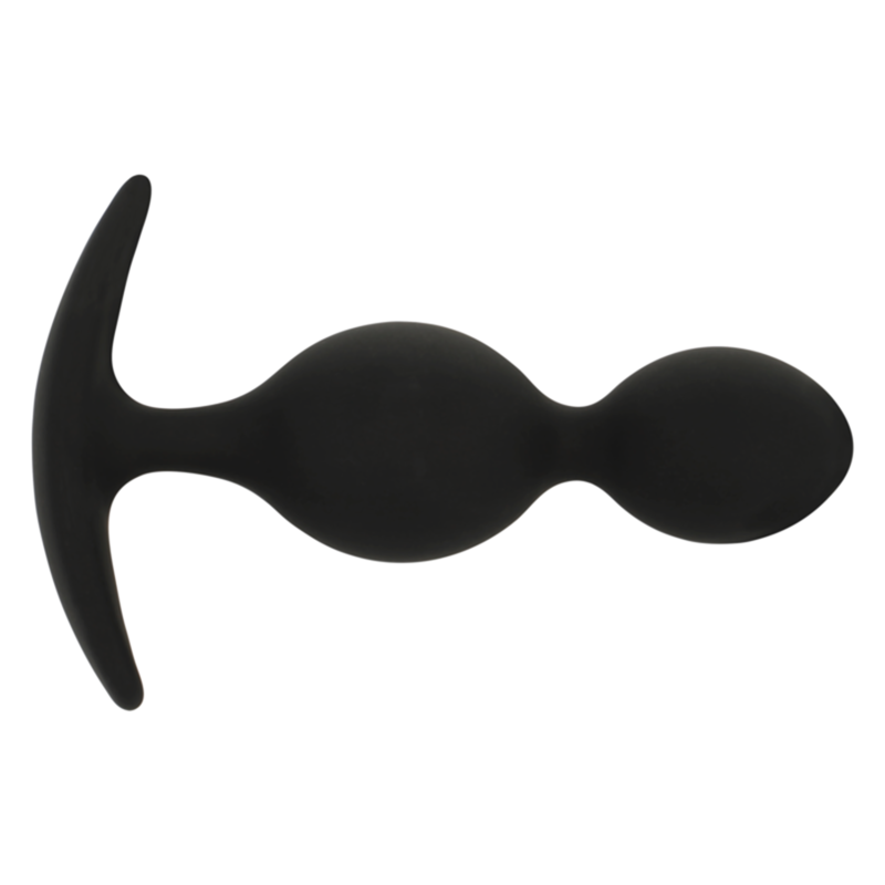 BLACKSILVER - ORSON PLUG SILICONE 2 ANAL WAVES 9 CM 4 BLACKSILVER - ORSON PLUG SILICONE 2 ANAL WAVES 9 CM - obrazek 4