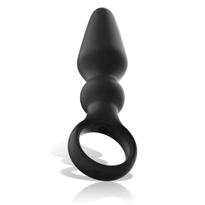 BLACKSILVER - OZZY POWERFUL SILICONE ANAL PLUG 2 BLACKSILVER - OZZY POWERFUL SILICONE ANAL PLUG - obrazek 2