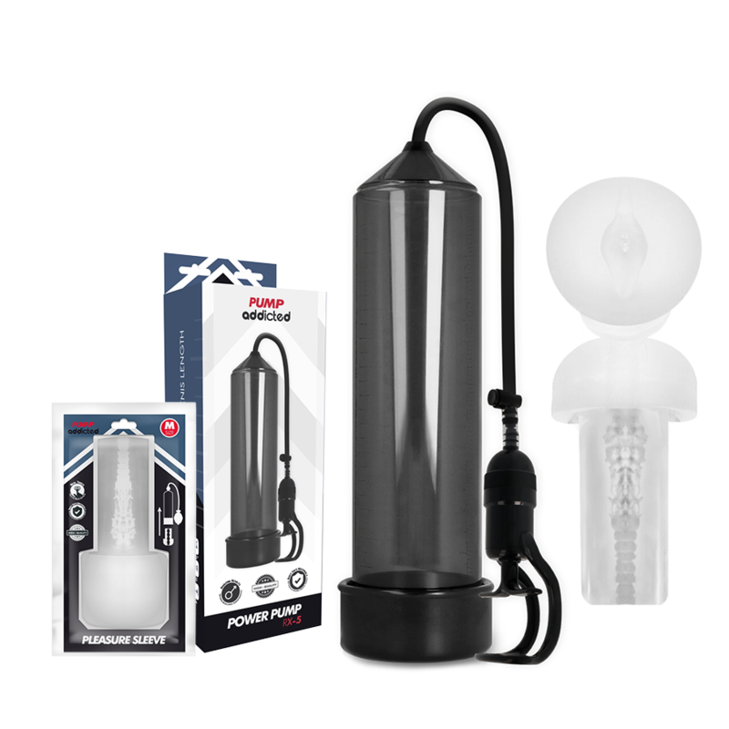 PUMP ADDICTED - RX5 BLACK WITH MASTURBATOR 2 PUMP ADDICTED - RX5 BLACK WITH MASTURBATOR - obrazek 2