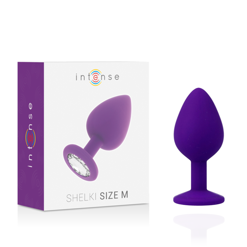 INTENSE - SHELKI M ANAL PLUG LILAC 2 INTENSE - SHELKI M ANAL PLUG LILAC - obrazek 2