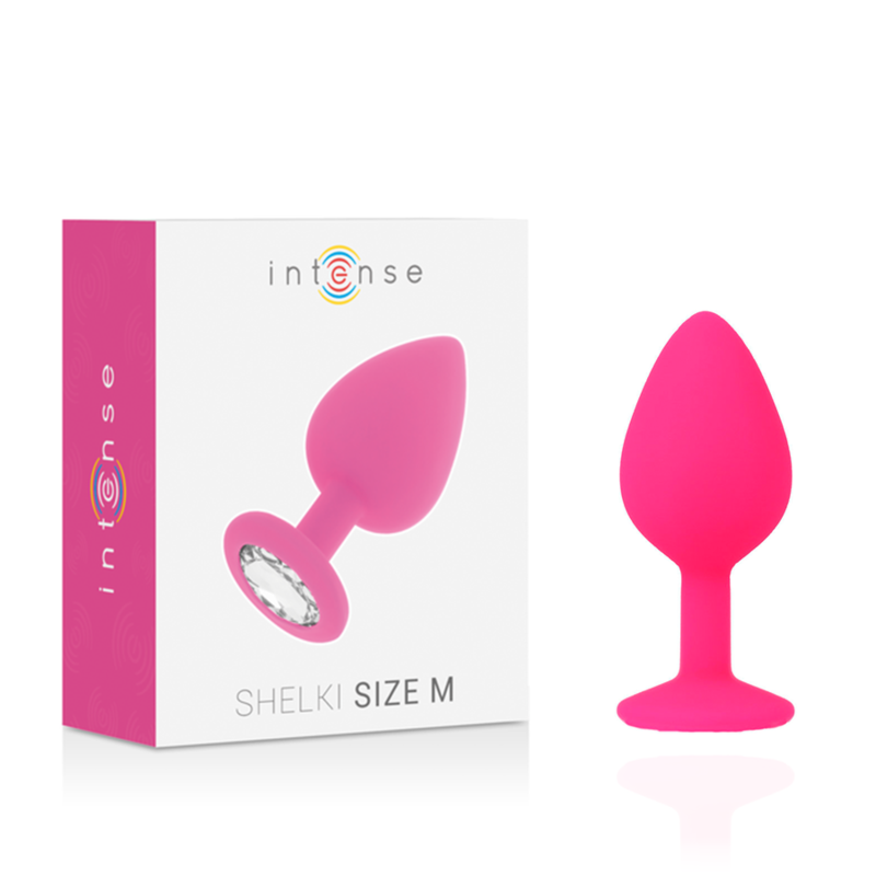 INTENSE - SHELKI M ANAL PLUG FUCHSIA 2 INTENSE - SHELKI M ANAL PLUG FUCHSIA - obrazek 2