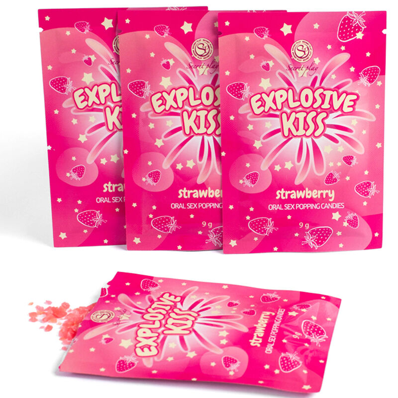 SECRETPLAY - STRAWBERRY EXPLOSIVE CANDIES 3 SECRETPLAY - STRAWBERRY EXPLOSIVE CANDIES - obrazek 3