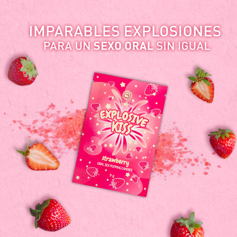 SECRETPLAY - STRAWBERRY EXPLOSIVE CANDIES 5 SECRETPLAY - STRAWBERRY EXPLOSIVE CANDIES - obrazek 5