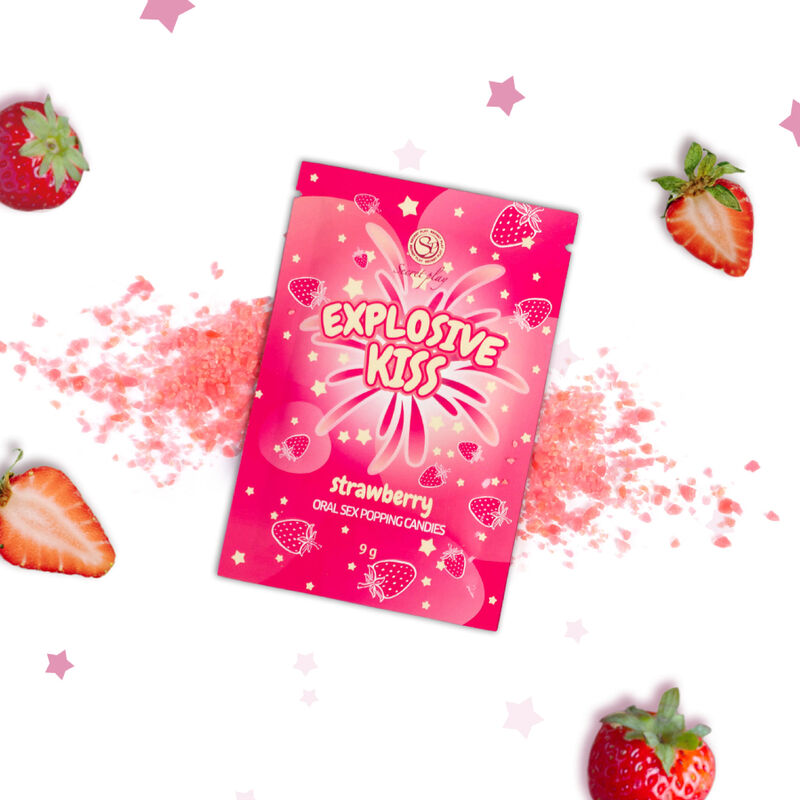 SECRETPLAY - STRAWBERRY EXPLOSIVE CANDIES 4 SECRETPLAY - STRAWBERRY EXPLOSIVE CANDIES - obrazek 4