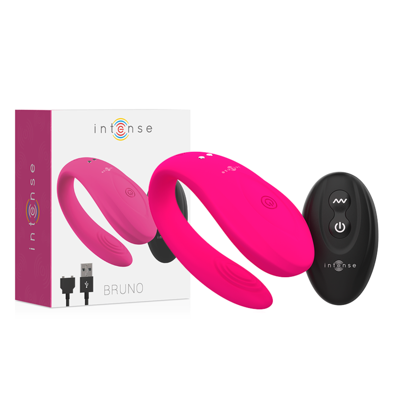 INTENSE - BRUNO PARTNER DOUBLE PLEASURE PINK 2 INTENSE - BRUNO PARTNER DOUBLE PLEASURE PINK - obrazek 2