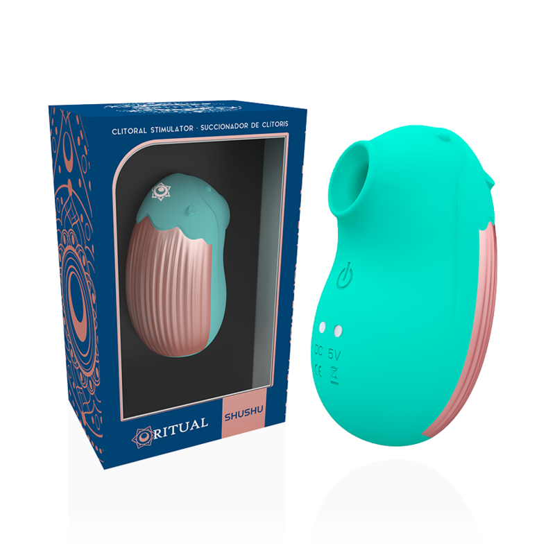 RITHUAL - SHUSHU 2.0 NEW GENERATION CLITORAL AQUA 2 RITHUAL - SHUSHU 2.0 NEW GENERATION CLITORAL AQUA - obrazek 2