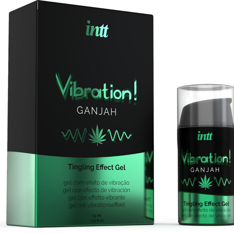 INTT - POWERFUL INTIMATE STIMULANT LIQUID VIBRATING GEL CANNABIS 15ML 2 INTT - POWERFUL INTIMATE STIMULANT LIQUID VIBRATING GEL CANNABIS 15ML - obrazek 2