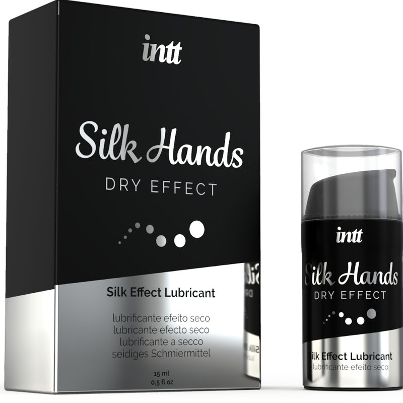 INTT LUBRICANTS - SILK HANDS LUBRICANT CONCENTRATED SILICONE FORMULA 15 ML 2 INTT LUBRICANTS - SILK HANDS LUBRICANT CONCENTRATED SILICONE FORMULA 15 ML - obrazek 2