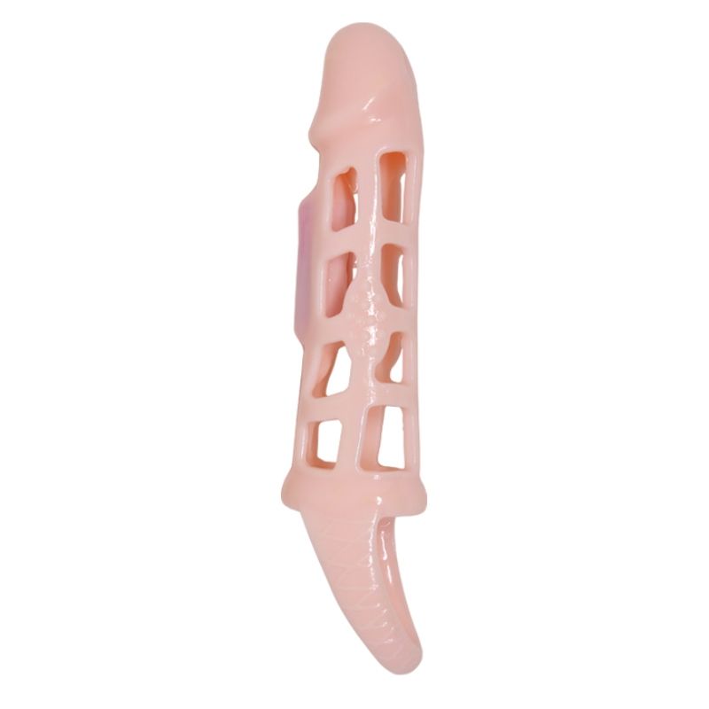 PRETTY LOVE - HARRISON PENIS EXTENDER COVER WITH VIBRATION AND STRAP 13.5 CM 2 PRETTY LOVE - HARRISON PENIS EXTENDER COVER WITH VIBRATION AND STRAP 13.5 CM - obrazek 2