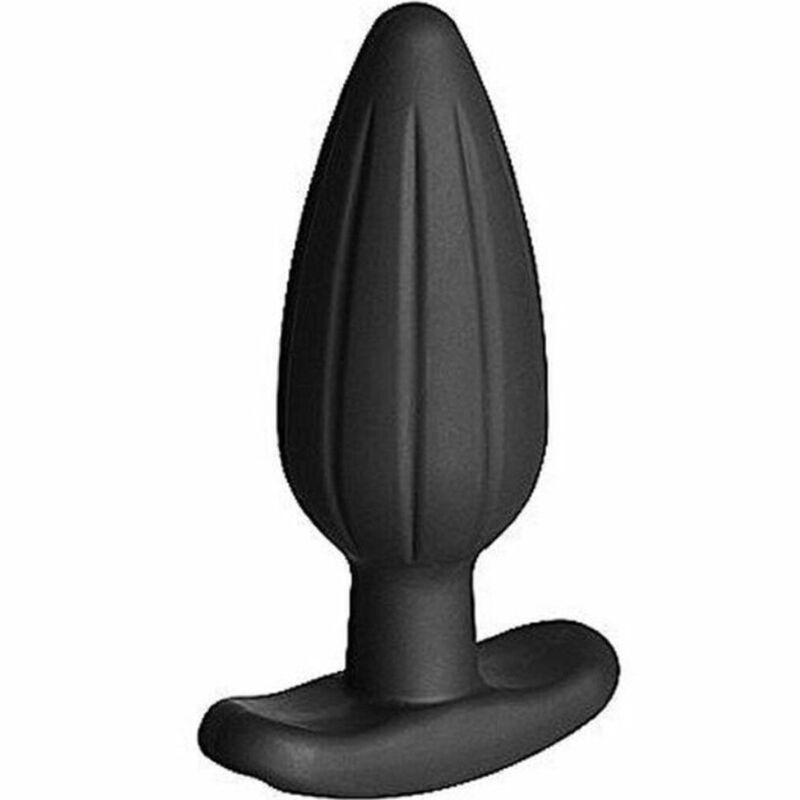 ELECTRASTIM - SILICONE BLACK ROCKER BUTT PLUG LARGE 2 ELECTRASTIM - SILICONE BLACK ROCKER BUTT PLUG LARGE - obrazek 2