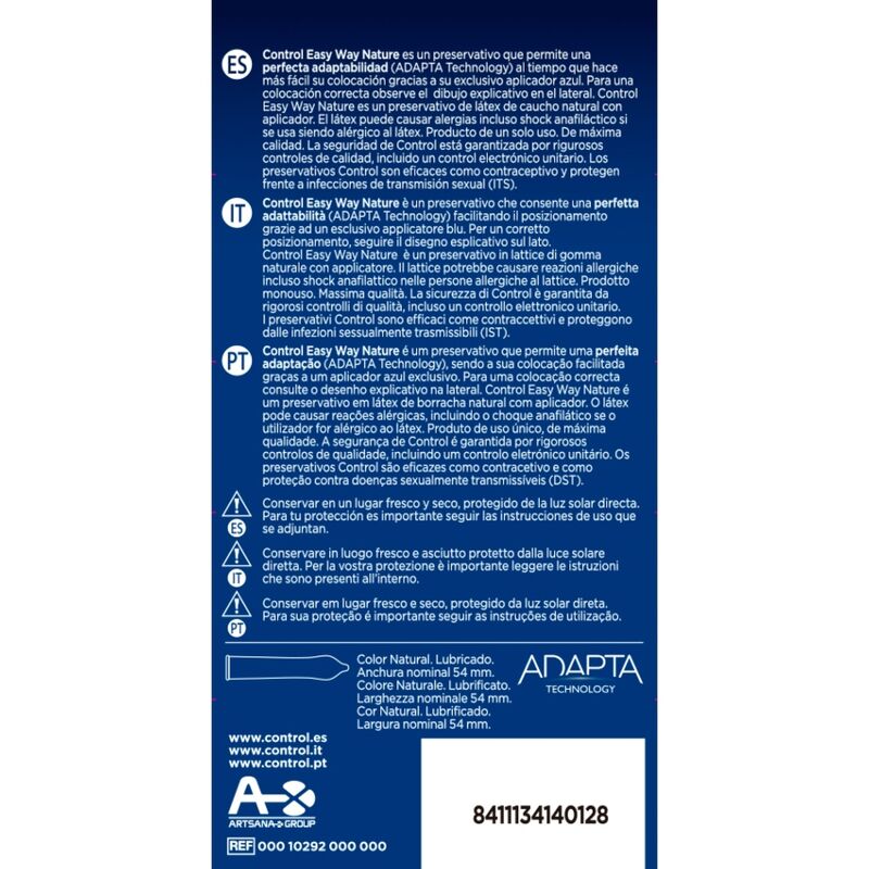 CONTROL - NATURE EASY WAY 10 UNITS 2 CONTROL - NATURE EASY WAY 10 UNITS - obrazek 2