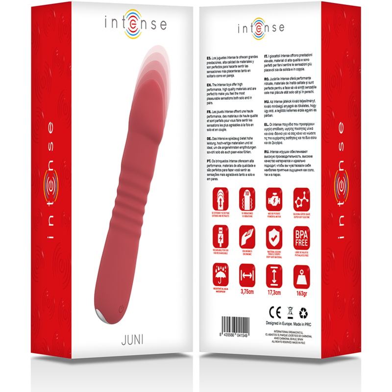 INTENSE - JUNI UP DOWN 10 RED VIBRATIONS 5 INTENSE - JUNI UP DOWN 10 RED VIBRATIONS - obrazek 5