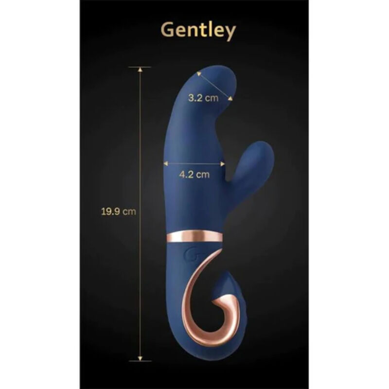 G-VIBE - GENTLEY G-SPOT VIBE CARIBBEAN BLUE 3 G-VIBE - GENTLEY G-SPOT VIBE CARIBBEAN BLUE - obrazek 3