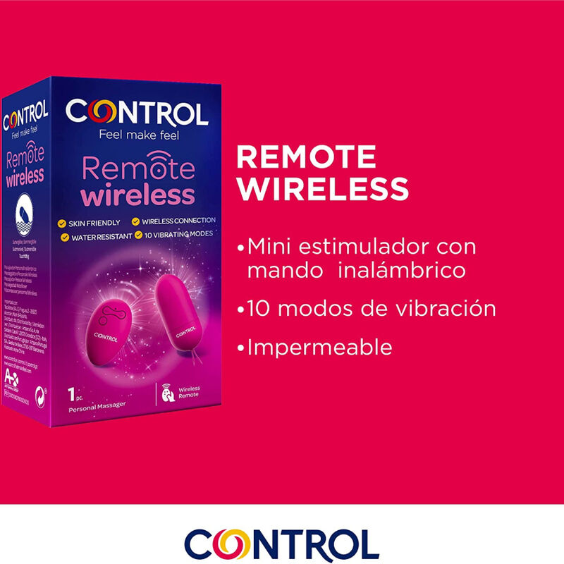 CONTROL - PERSONAL MASSAGER WIRELESS REMOTE CONTROL 3 CONTROL - PERSONAL MASSAGER WIRELESS REMOTE CONTROL - obrazek 3
