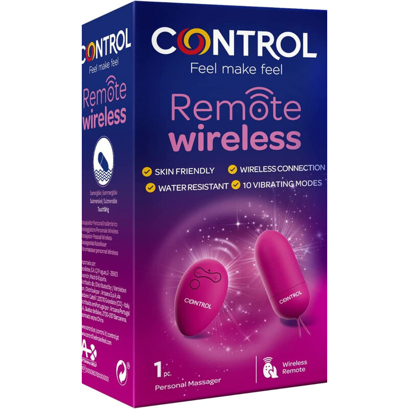 CONTROL - PERSONAL MASSAGER WIRELESS REMOTE CONTROL 2 CONTROL - PERSONAL MASSAGER WIRELESS REMOTE CONTROL - obrazek 2