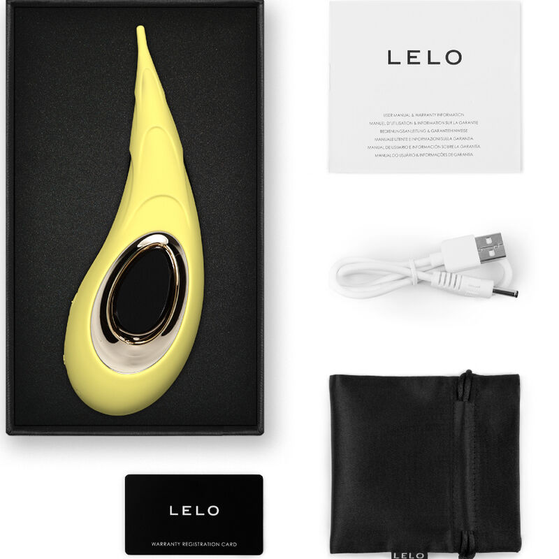 LELO - DOT CRUISE YELLOW CLITORIS STIMULATOR 5 LELO - DOT CRUISE YELLOW CLITORIS STIMULATOR - obrazek 5