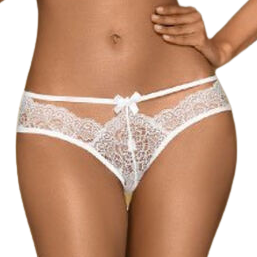 PENTHOUSE - ADORE ME PANTIES WHITE L/XL 5 PENTHOUSE - ADORE ME PANTIES WHITE L/XL - obrazek 5