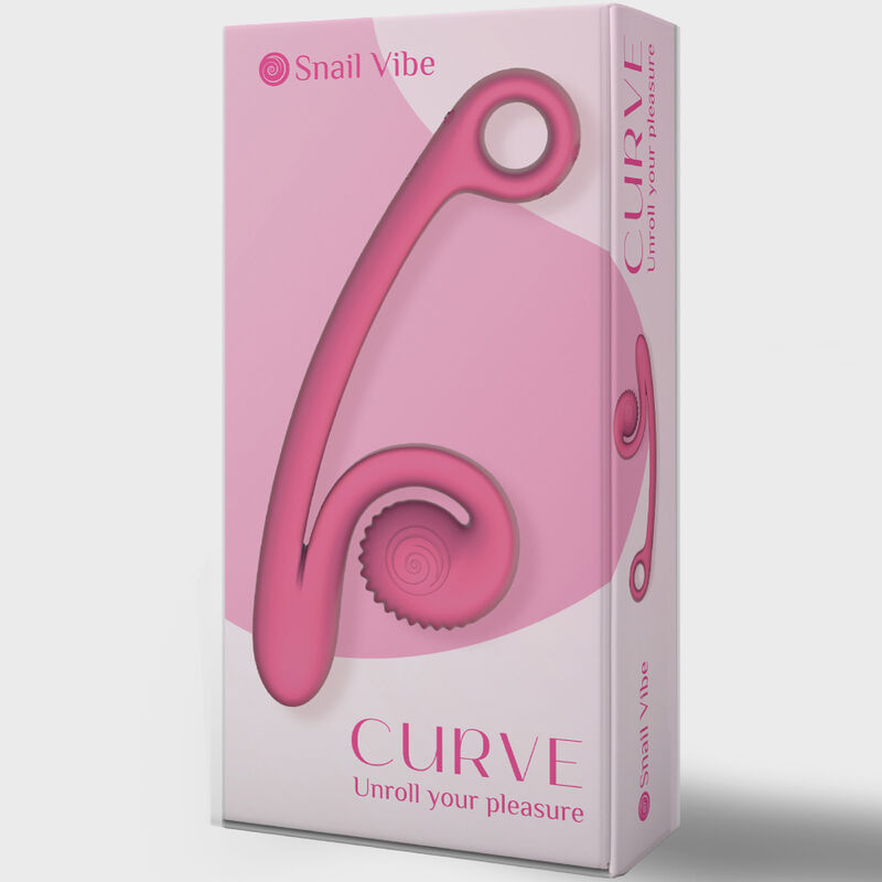 SNAIL VIBE - CURVE VIBRATOR PINK 4 SNAIL VIBE - CURVE VIBRATOR PINK - obrazek 4