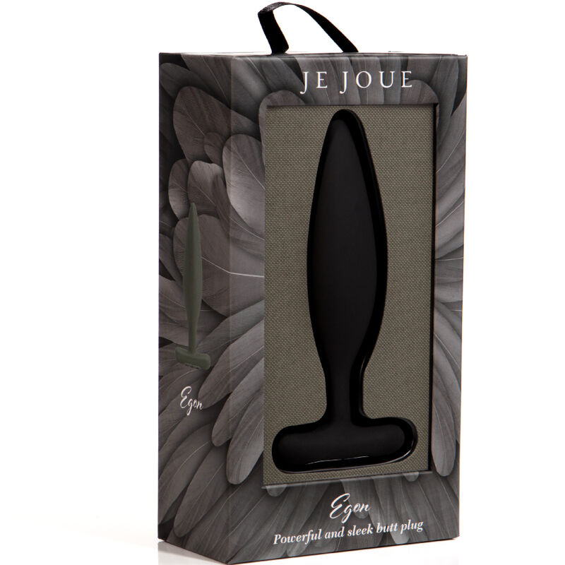 JE JOUE - EGON PLUG ANAL VIBRATOR BLACK 3 JE JOUE - EGON PLUG ANAL VIBRATOR BLACK - obrazek 3