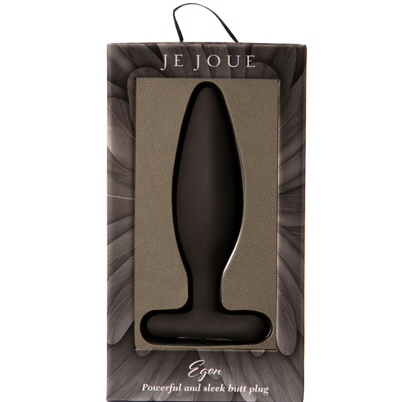 JE JOUE - EGON PLUG ANAL VIBRATOR BLACK 4 JE JOUE - EGON PLUG ANAL VIBRATOR BLACK - obrazek 4