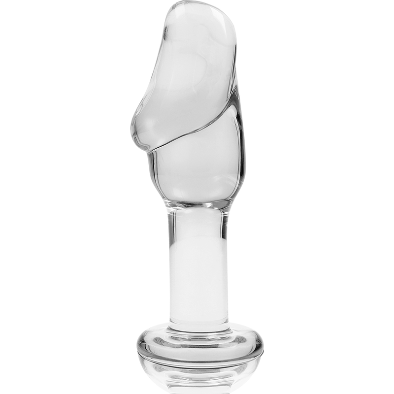 NEBULA SERIES BY IBIZA - MODEL 6 ANAL PLUG BOROSILICATE GLASS CLEAR 12.5 CM -O- 4 CM 5 NEBULA SERIES BY IBIZA - MODEL 6 ANAL PLUG BOROSILICATE GLASS CLEAR 12.5 CM -O- 4 CM - obrazek 5