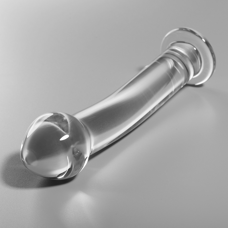 NEBULA SERIES BY IBIZA - MODEL 11 DILDO BOROSILICATE GLASS CLEAR 16 CM -O- 3 CM 2 NEBULA SERIES BY IBIZA - MODEL 11 DILDO BOROSILICATE GLASS CLEAR 16 CM -O- 3 CM - obrazek 2