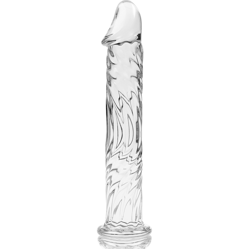 NEBULA SERIES BY IBIZA - MODEL 12 DILDO BOROSILICATE GLASS CLEAR 17 CM -O- 3.5 CM 5 NEBULA SERIES BY IBIZA - MODEL 12 DILDO BOROSILICATE GLASS CLEAR 17 CM -O- 3.5 CM - obrazek 5