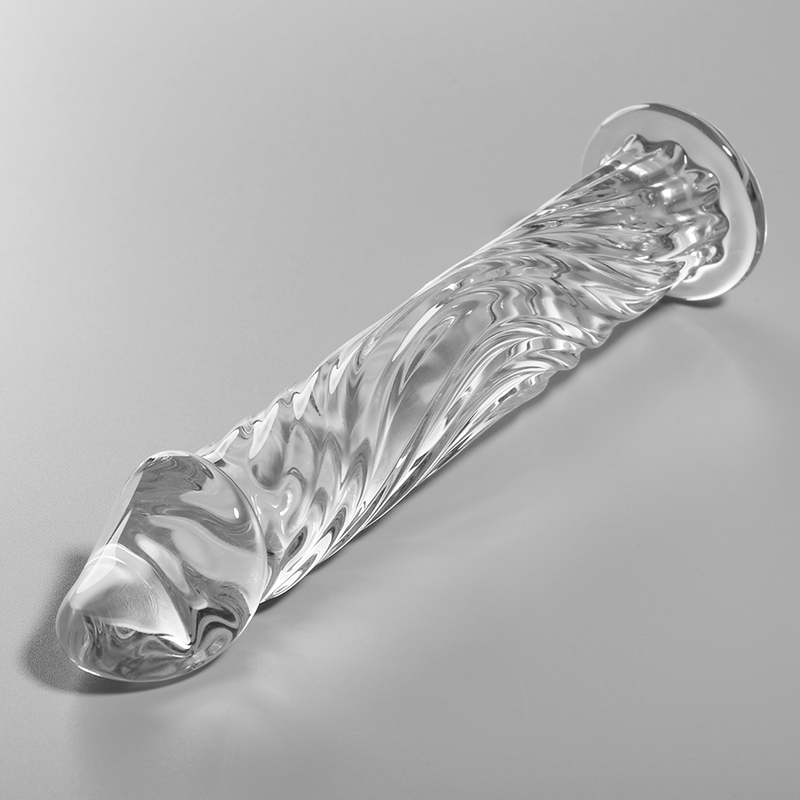 NEBULA SERIES BY IBIZA - MODEL 12 DILDO BOROSILICATE GLASS CLEAR 17 CM -O- 3.5 CM 2 NEBULA SERIES BY IBIZA - MODEL 12 DILDO BOROSILICATE GLASS CLEAR 17 CM -O- 3.5 CM - obrazek 2