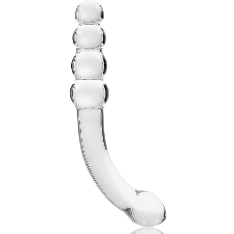 NEBULA SERIES BY IBIZA - MODEL 14 DILDO BOROSILICATE GLASS CLEAR 18.5 CM -O- 3 CM 5 NEBULA SERIES BY IBIZA - MODEL 14 DILDO BOROSILICATE GLASS CLEAR 18.5 CM -O- 3 CM - obrazek 5