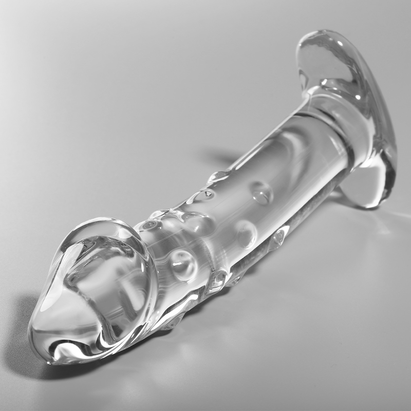 NEBULA SERIES BY IBIZA - MODEL 19 DILDO BOROSILICATE GLASS CLEAR 18.5 CM -O- 4 CM 2 NEBULA SERIES BY IBIZA - MODEL 19 DILDO BOROSILICATE GLASS CLEAR 18.5 CM -O- 4 CM - obrazek 2