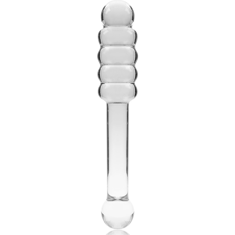 NEBULA SERIES BY IBIZA - MODEL 20 DILDO BOROSILICATE GLASS CLEAR 20.5 CM -O- 3 CM 5 NEBULA SERIES BY IBIZA - MODEL 20 DILDO BOROSILICATE GLASS CLEAR 20.5 CM -O- 3 CM - obrazek 5