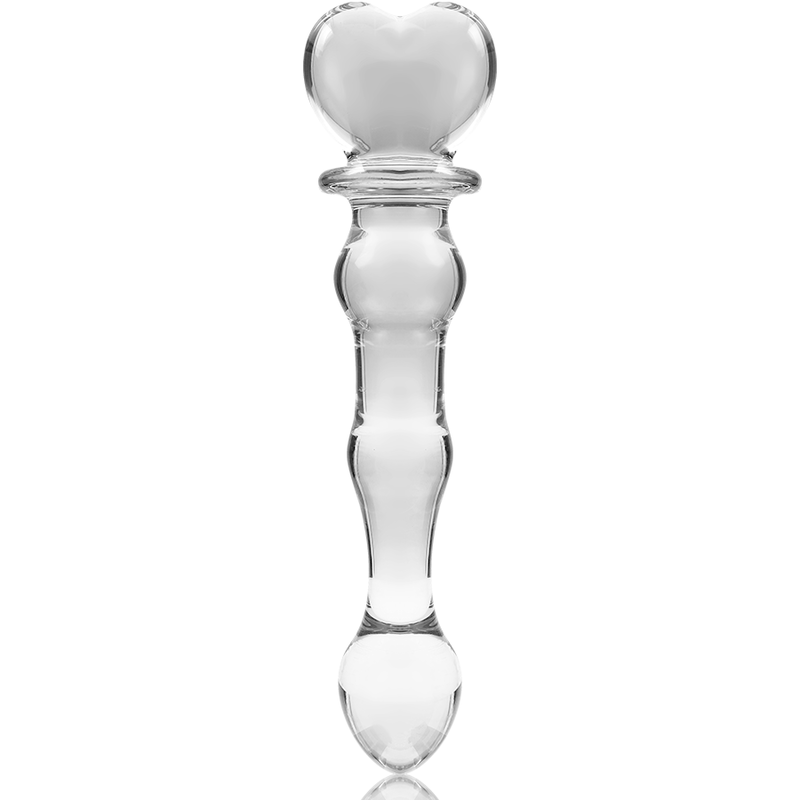 NEBULA SERIES BY IBIZA - MODEL 21 DILDO BOROSILICATE GLASS CLEAR 20.5 CM -O- 3.5 CM 5 NEBULA SERIES BY IBIZA - MODEL 21 DILDO BOROSILICATE GLASS CLEAR 20.5 CM -O- 3.5 CM - obrazek 5
