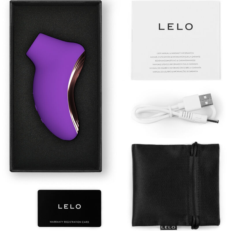 LELO - SONA 2 TRAVEL PURPLE SONIC CLITORIS MASSAGER 4 LELO - SONA 2 TRAVEL PURPLE SONIC CLITORIS MASSAGER - obrazek 4