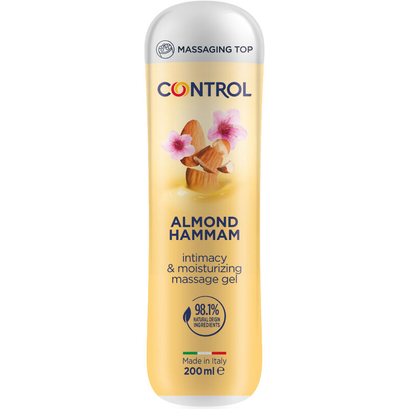 CONTROL - ALMOND HAMMAM MASSAGE GEL 3 IN 1 200 ML 3 CONTROL - ALMOND HAMMAM MASSAGE GEL 3 IN 1 200 ML - obrazek 3