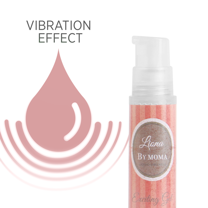 LIONA BY MOMA - LIQUID VIBRATOR EXCITING GEL 6 ML 2 LIONA BY MOMA - LIQUID VIBRATOR EXCITING GEL 6 ML - obrazek 2