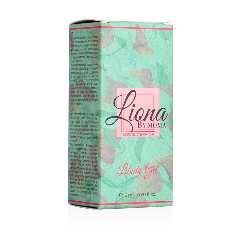 LIONA BY MOMA - LIQUID VIBRATOR LIBIDO GEL 6 ML 5 LIONA BY MOMA - LIQUID VIBRATOR LIBIDO GEL 6 ML - obrazek 5