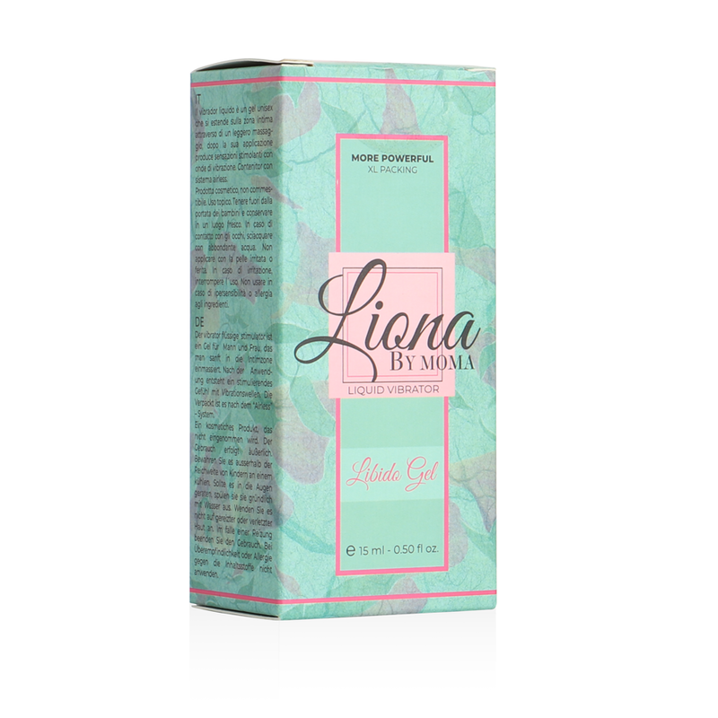 LIONA BY MOMA - LIQUID VIBRATOR LIBIDO GEL 15 ML 5 LIONA BY MOMA - LIQUID VIBRATOR LIBIDO GEL 15 ML - obrazek 5