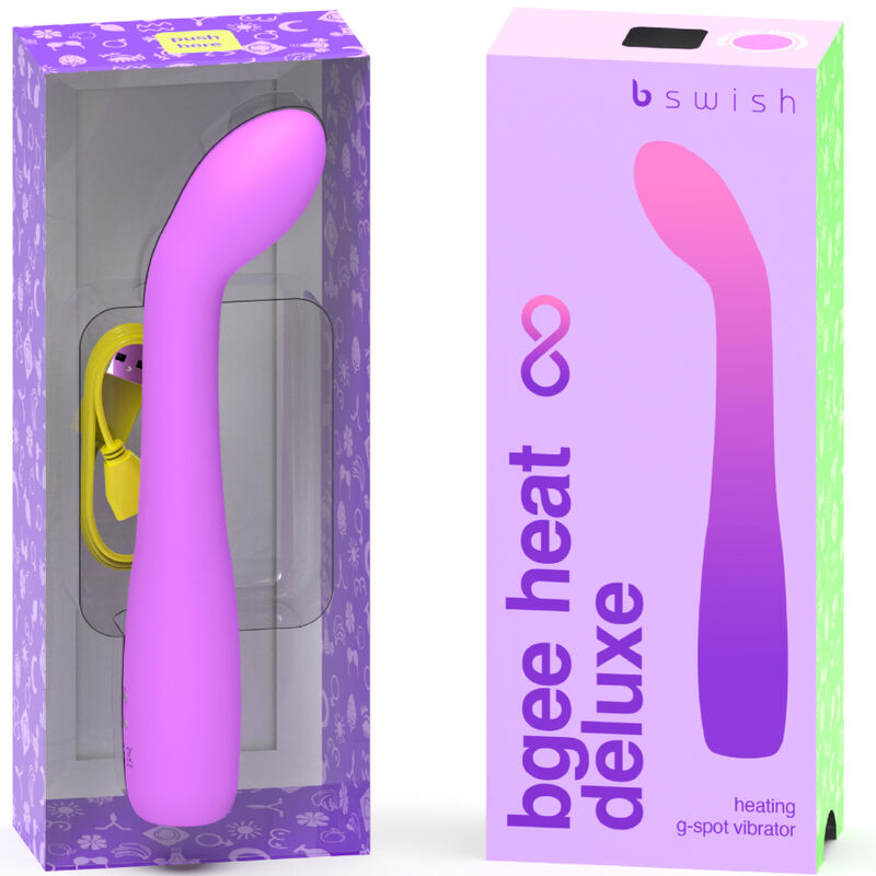 B SWISH - BGEE HEAT INFINITE DELUXE RECHARGEABLE VIBRATOR LAVENDER SILICONE 2 B SWISH - BGEE HEAT INFINITE DELUXE RECHARGEABLE VIBRATOR LAVENDER SILICONE - obrazek 2