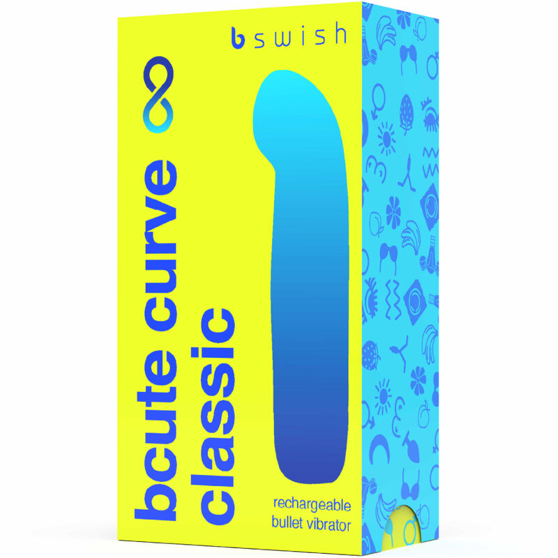 B SWISH - BCUTE CURVE INFINITE CLASSIC RECHARGEABLE SILICONE VIBRATOR YELLOW 4 B SWISH - BCUTE CURVE INFINITE CLASSIC RECHARGEABLE SILICONE VIBRATOR YELLOW - obrazek 4