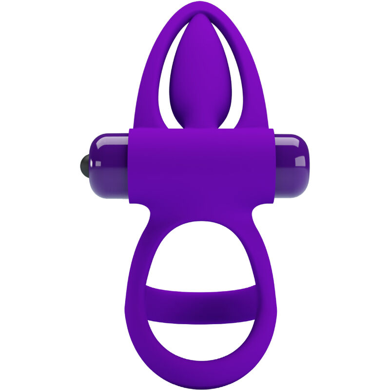 PRETTY LOVE - VIBRATOR RING 10 VIBRATIONS VIOLET SILICONE 4 PRETTY LOVE - VIBRATOR RING 10 VIBRATIONS VIOLET SILICONE - obrazek 4