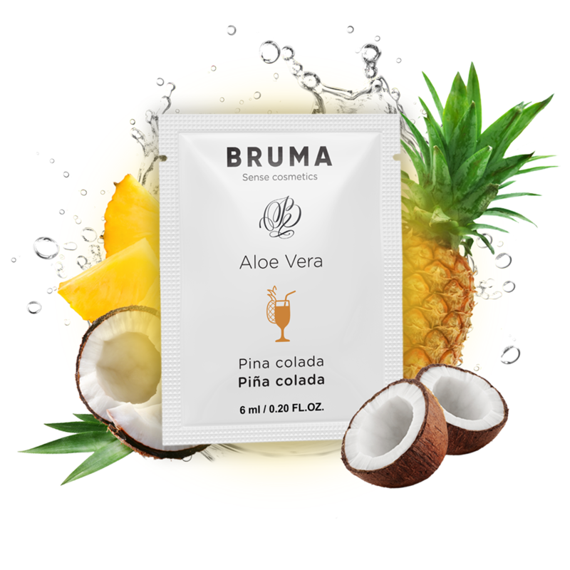 BRUMA - ALOE VERA SLIDING GEL PINA COLADA FLAVOR 6 ML 2 BRUMA - ALOE VERA SLIDING GEL PINA COLADA FLAVOR 6 ML - obrazek 2