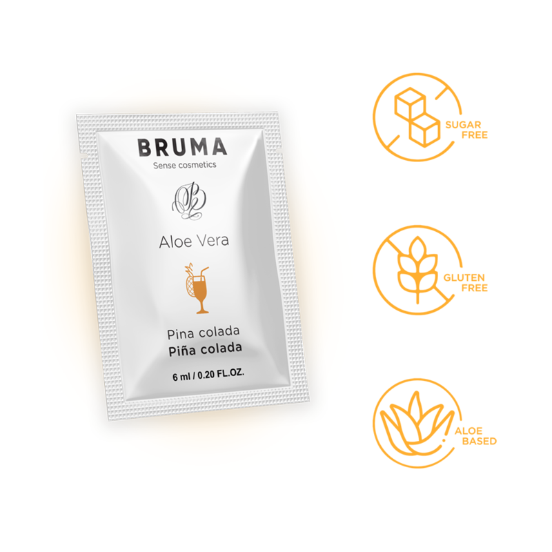 BRUMA - ALOE VERA SLIDING GEL PINA COLADA FLAVOR 6 ML 3 BRUMA - ALOE VERA SLIDING GEL PINA COLADA FLAVOR 6 ML - obrazek 3