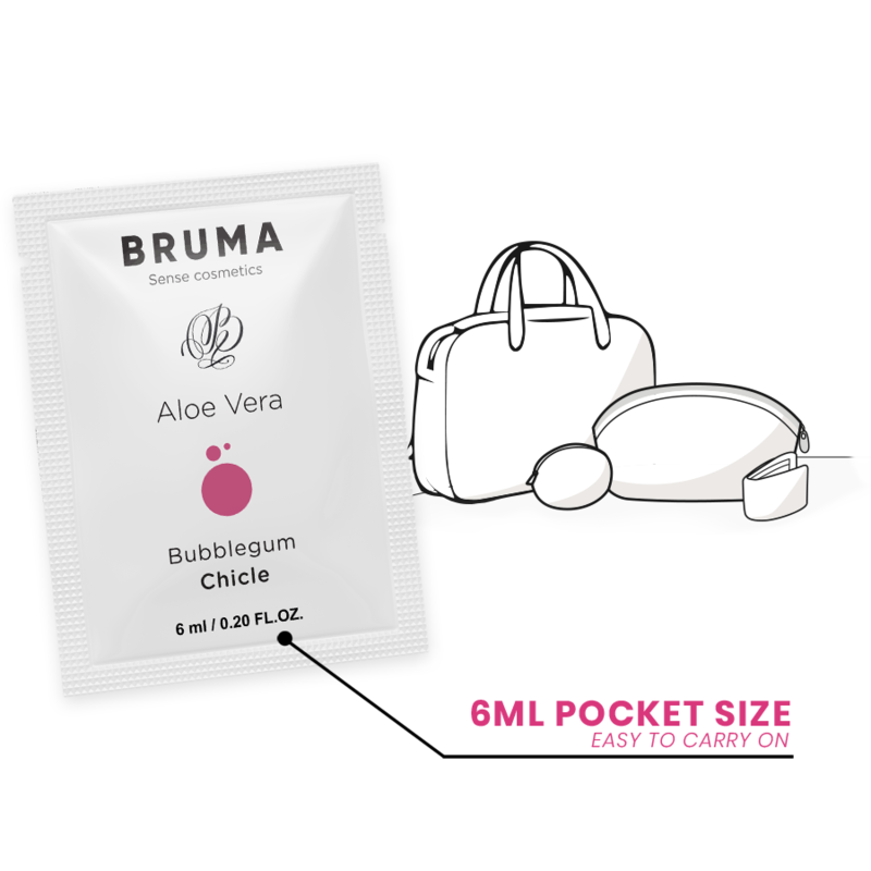 BRUMA - ALOE VERA SLIDING GEL BUBBLEGUM FLAVOR 6 ML 5 BRUMA - ALOE VERA SLIDING GEL BUBBLEGUM FLAVOR 6 ML - obrazek 5