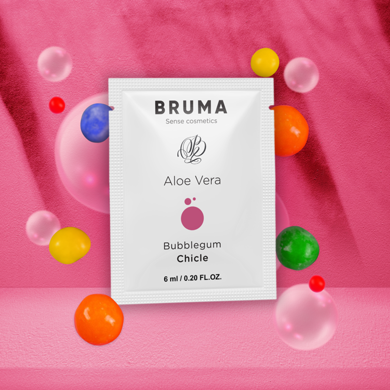 BRUMA - ALOE VERA SLIDING GEL BUBBLEGUM FLAVOR 6 ML 3 BRUMA - ALOE VERA SLIDING GEL BUBBLEGUM FLAVOR 6 ML - obrazek 3