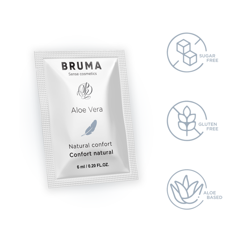 BRUMA - ALOE VERA SLIDING GEL NATURAL CONFORT 6 ML 4 BRUMA - ALOE VERA SLIDING GEL NATURAL CONFORT 6 ML - obrazek 4