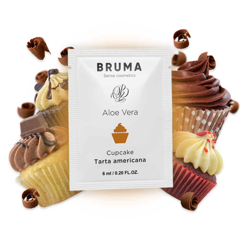 BRUMA - ALOE VERA SLIDING GEL CUPCAKE FLAVOR 6 ML 2 BRUMA - ALOE VERA SLIDING GEL CUPCAKE FLAVOR 6 ML - obrazek 2