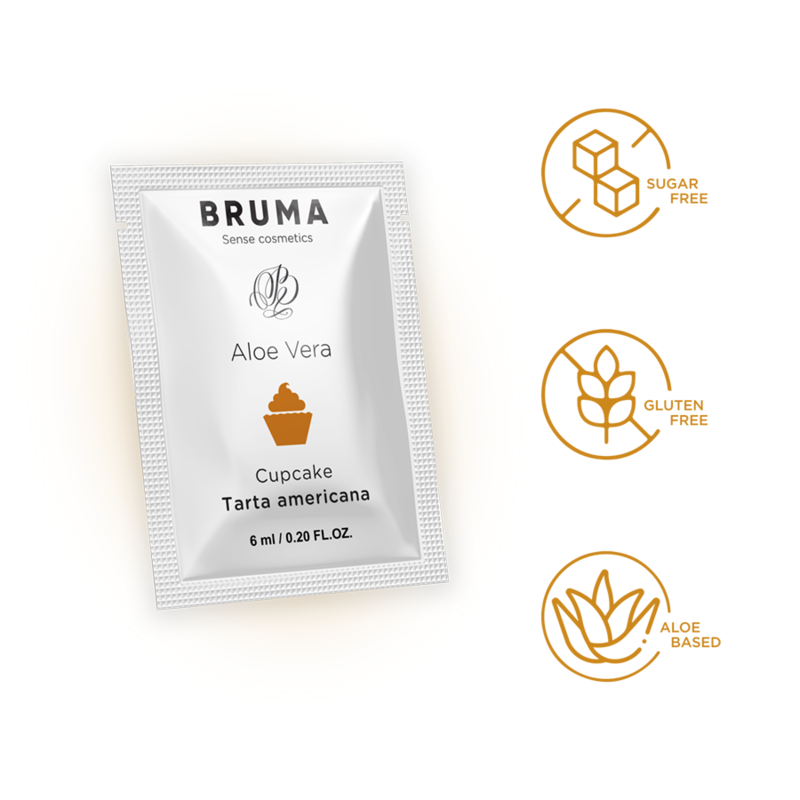 BRUMA - ALOE VERA SLIDING GEL CUPCAKE FLAVOR 6 ML 4 BRUMA - ALOE VERA SLIDING GEL CUPCAKE FLAVOR 6 ML - obrazek 4