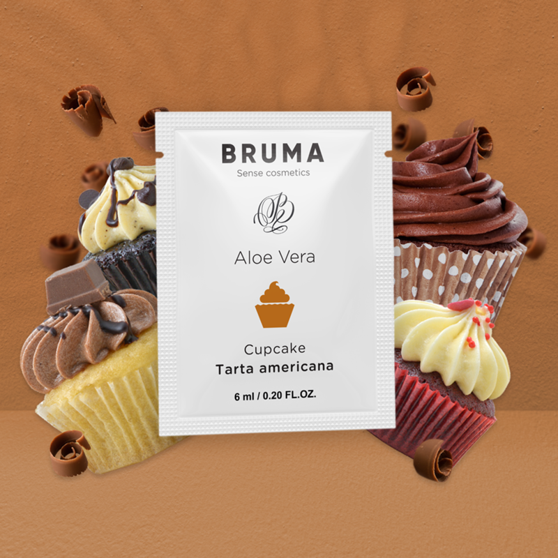 BRUMA - ALOE VERA SLIDING GEL CUPCAKE FLAVOR 6 ML 3 BRUMA - ALOE VERA SLIDING GEL CUPCAKE FLAVOR 6 ML - obrazek 3