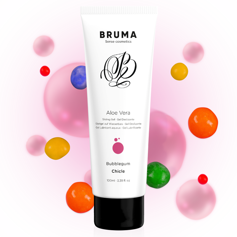 BRUMA - ALOE VERA SLIDING GEL BUBBLEGUM FLAVOR 100 ML 3 BRUMA - ALOE VERA SLIDING GEL BUBBLEGUM FLAVOR 100 ML - obrazek 3