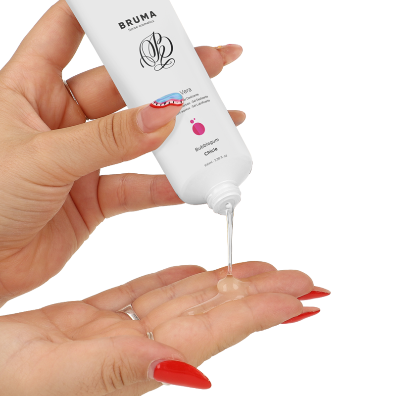 BRUMA - ALOE VERA SLIDING GEL BUBBLEGUM FLAVOR 100 ML 2 BRUMA - ALOE VERA SLIDING GEL BUBBLEGUM FLAVOR 100 ML - obrazek 2